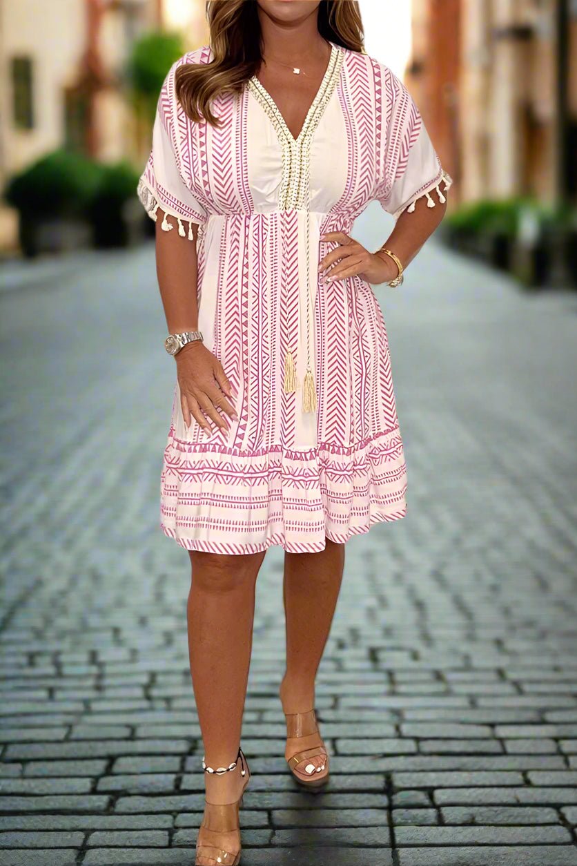 RUTH | ELEGANT PRINTED DRESS