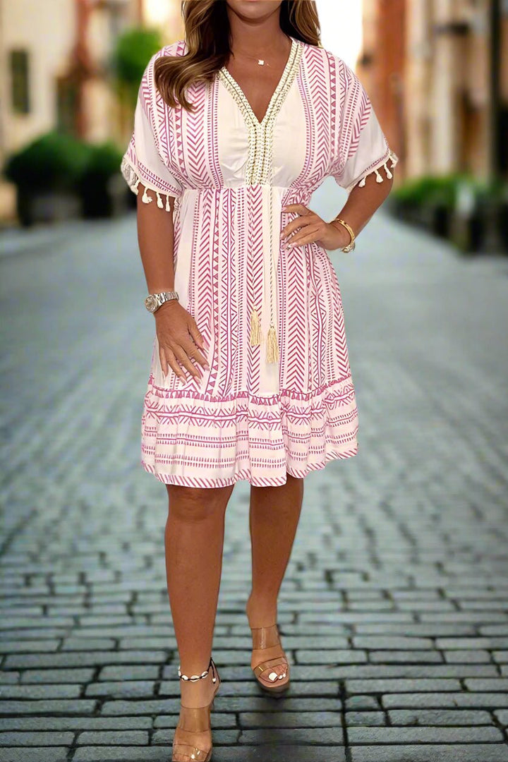 RUTH | ELEGANT PRINTED DRESS