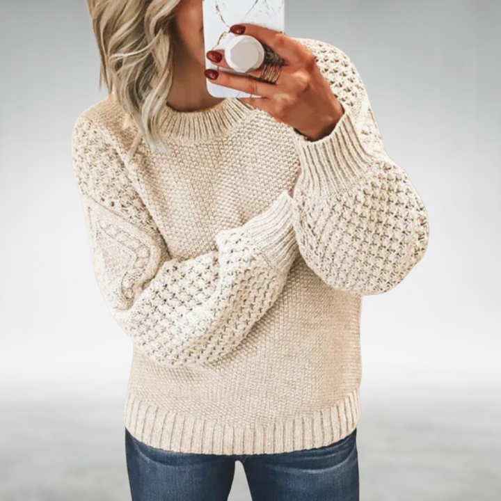 RACHEL | COZY RELAXED ELEGANT WOMEN’S SWEATER