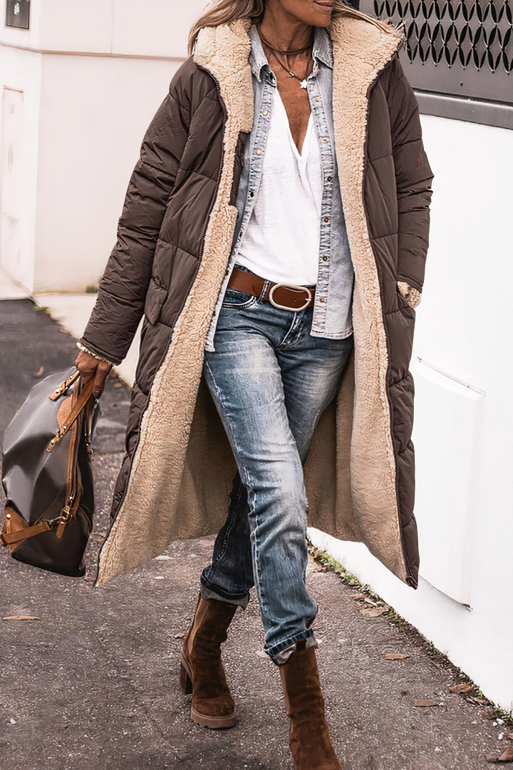 PAMELA | COZY LONG WOMEN’S PARKA WINTER COAT