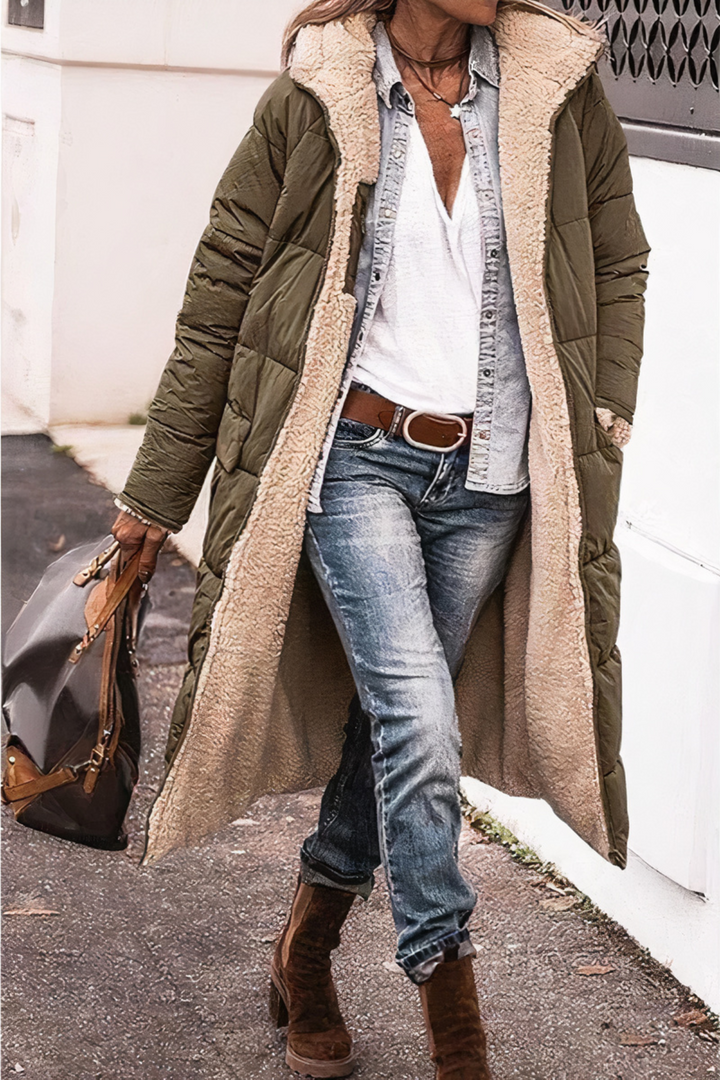 PAMELA | COZY LONG WOMEN’S PARKA WINTER COAT