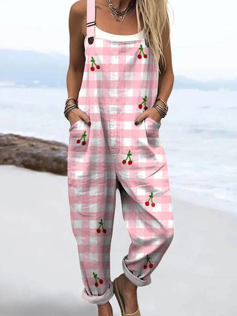 KARYL | RELAXED SUMMER JUMPSUIT WITH TUMMY COVERAGE