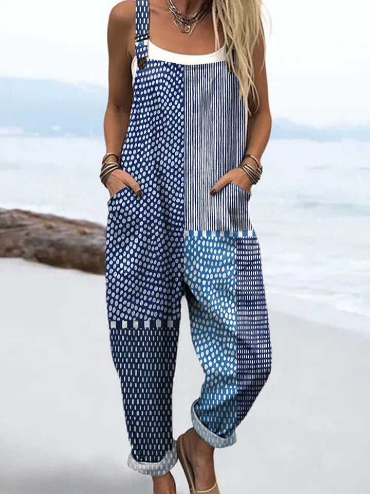 KARYL | RELAXED SUMMER JUMPSUIT WITH TUMMY COVERAGE