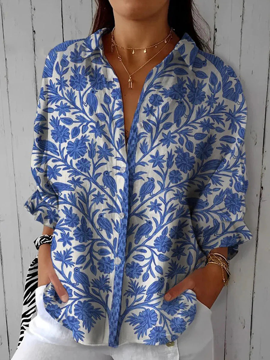 KYLIE | HANDMADE RELAXED BLOUSE WITH TUMMY COVERAGE