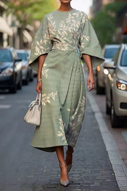 ROVIE | ELEGANT FLORAL DRESS