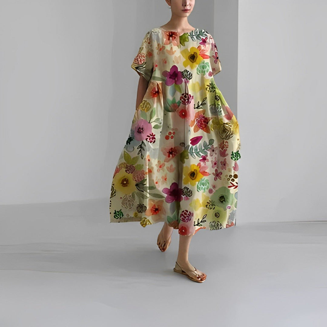 CELIA | LUXE GARDEN GODDESS DRESS