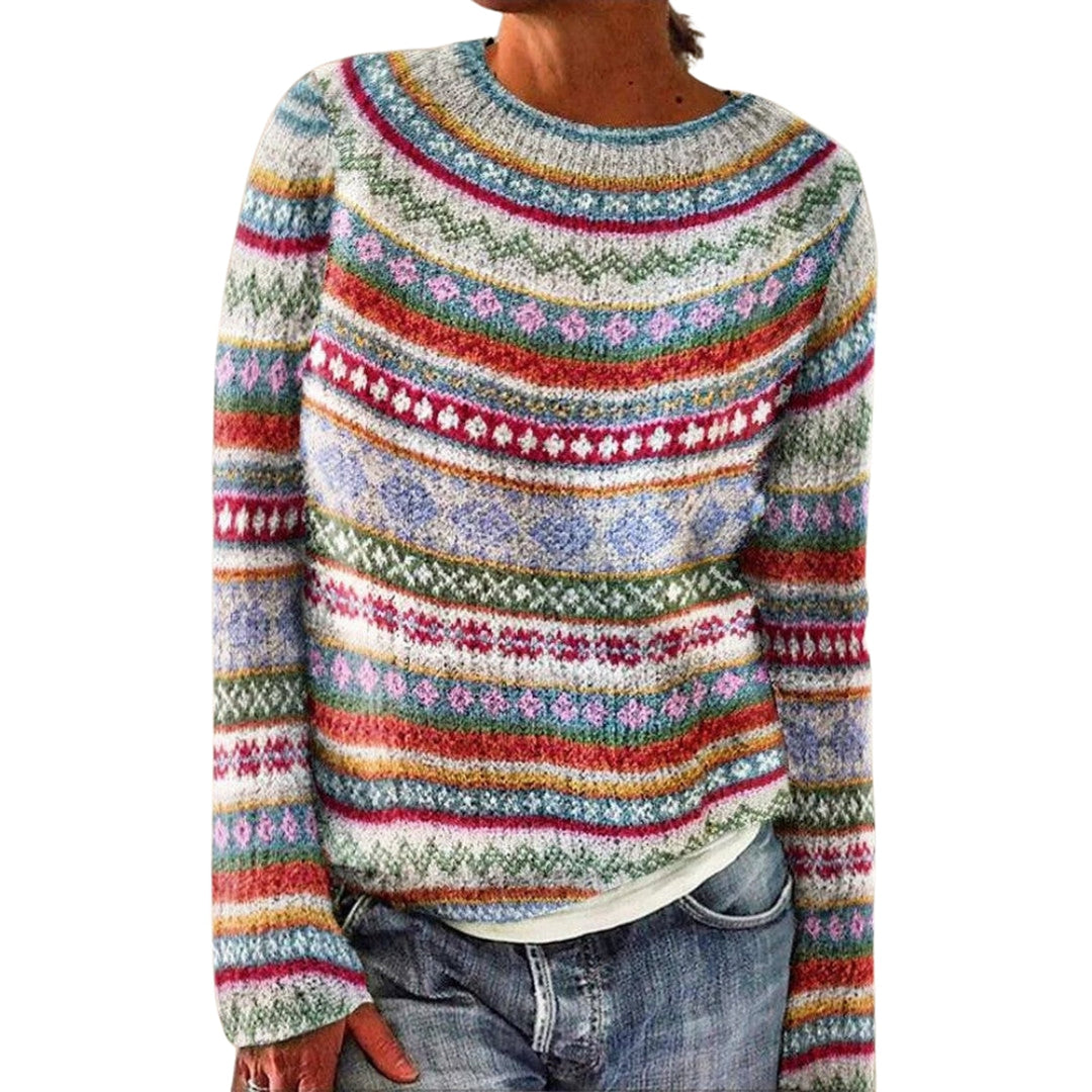 EVELYN | COZY RELAXED SWEATER WITH TUMMY COVERAGE