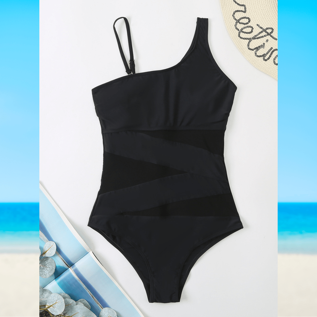CYNTHIA | ELEGANT ASYMMETRICAL SWIMSUIT