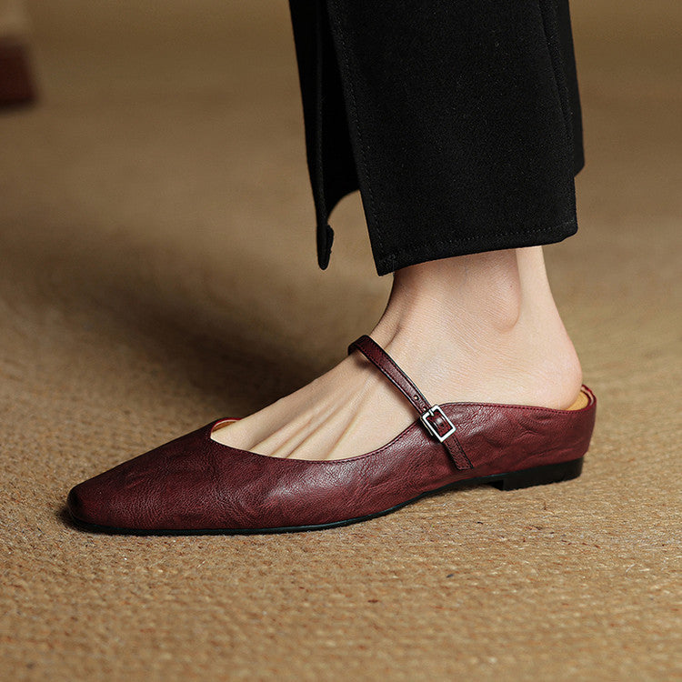 AMELIA | ELEGANT MARY JANE FLATS