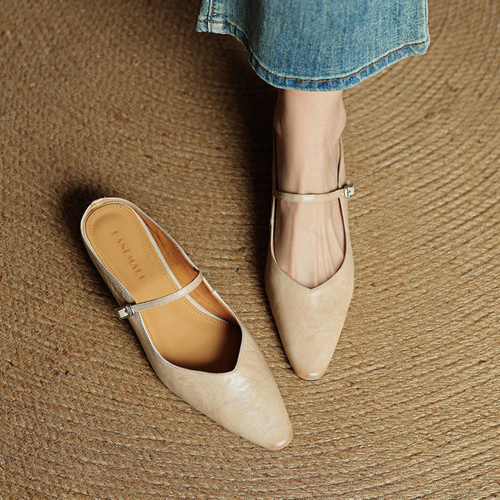 AMELIA | ELEGANT MARY JANE FLATS
