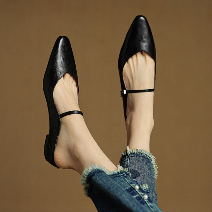 AMELIA | ELEGANT MARY JANE FLATS