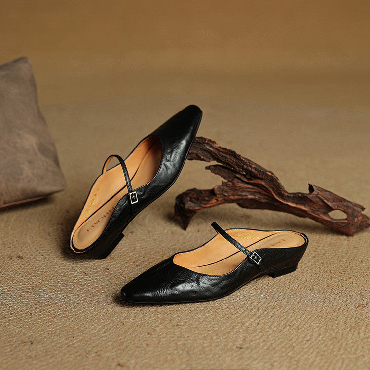 AMELIA | ELEGANT MARY JANE FLATS