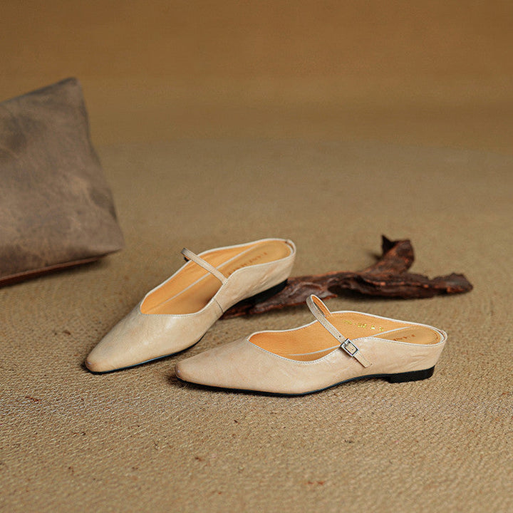 AMELIA | ELEGANT MARY JANE FLATS