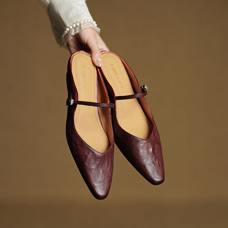 AMELIA | ELEGANT MARY JANE FLATS