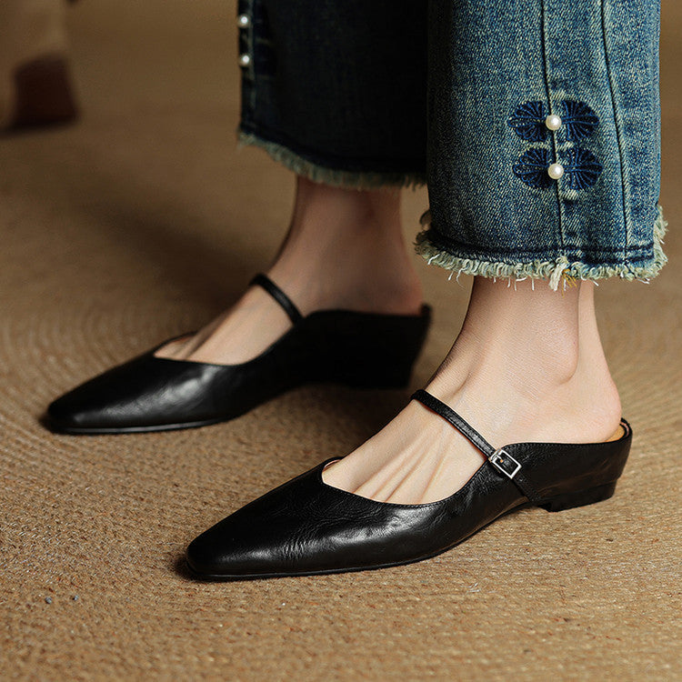 AMELIA | ELEGANT MARY JANE FLATS