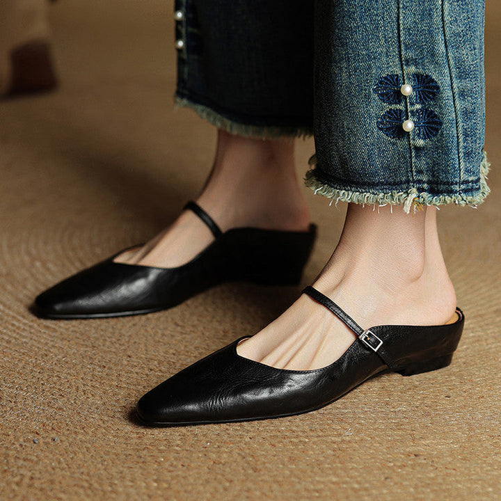 AMELIA | ELEGANT MARY JANE FLATS
