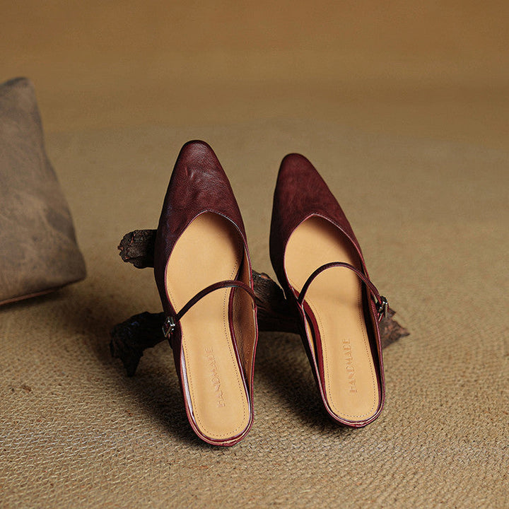 AMELIA | ELEGANT MARY JANE FLATS