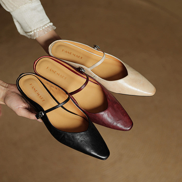 AMELIA | ELEGANT MARY JANE FLATS