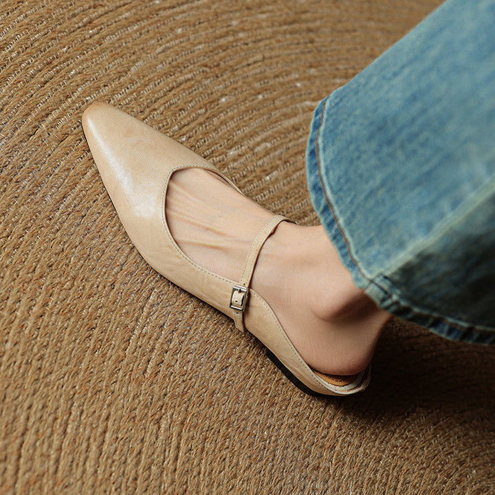 AMELIA | ELEGANT MARY JANE FLATS