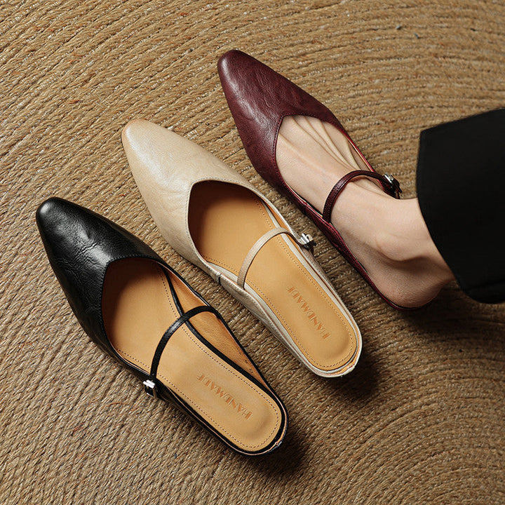 AMELIA | ELEGANT MARY JANE FLATS