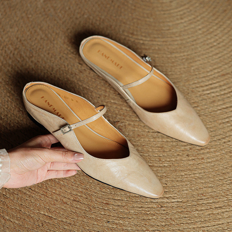AMELIA | ELEGANT MARY JANE FLATS