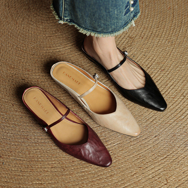 AMELIA | ELEGANT MARY JANE FLATS
