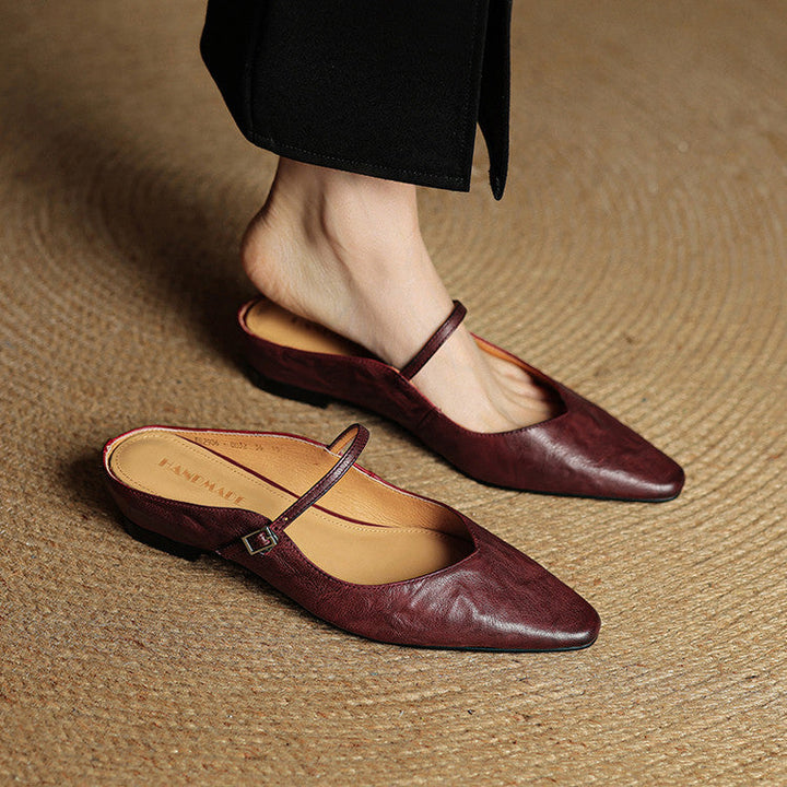 AMELIA | ELEGANT MARY JANE FLATS