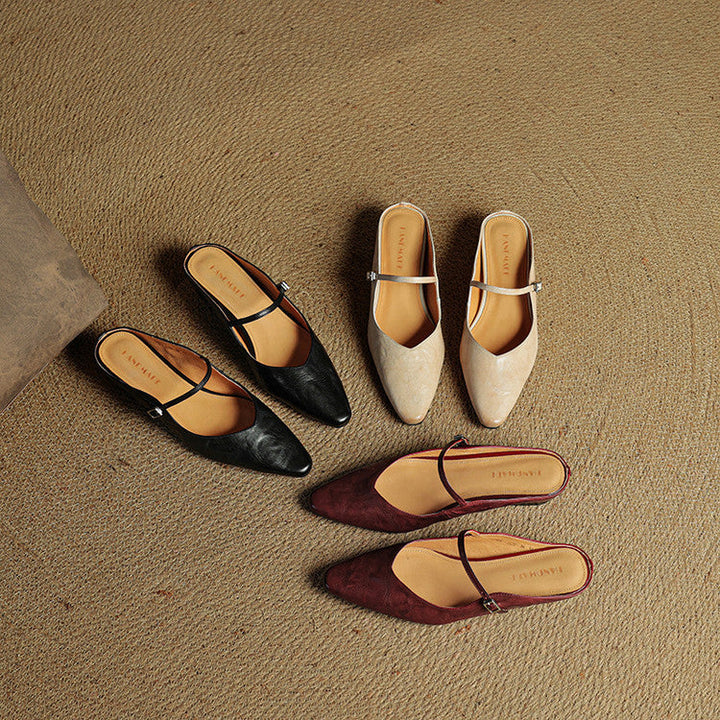 AMELIA | ELEGANT MARY JANE FLATS