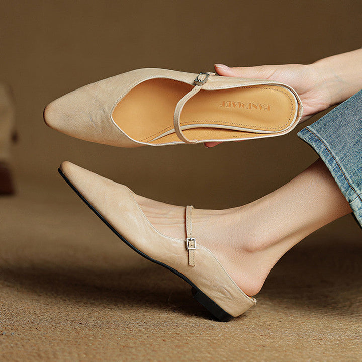 AMELIA | ELEGANT MARY JANE FLATS