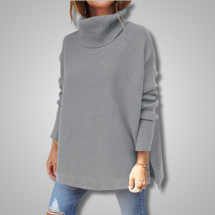 PAIGE | COZY RELAXED KNIT SWEATER WITH TUMMY COVERAGE