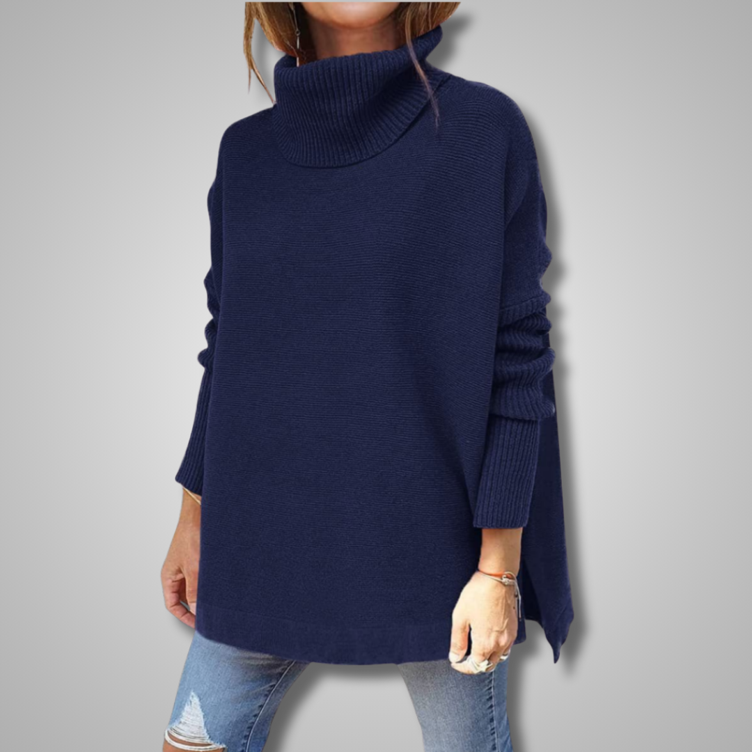 PAIGE | COZY RELAXED KNIT SWEATER WITH TUMMY COVERAGE