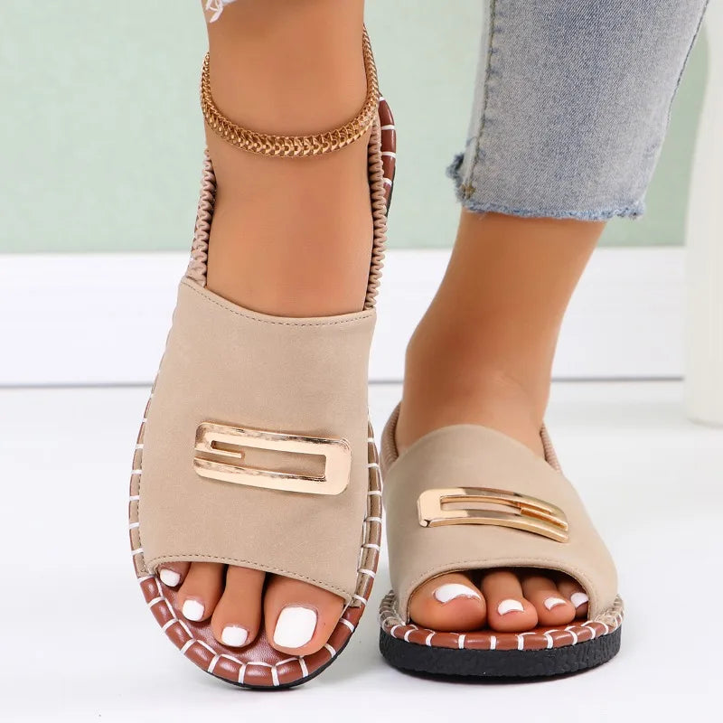 VIVIANA | COZY COMFORT ORTHOPEDIC WEDGE HEEL SANDALS