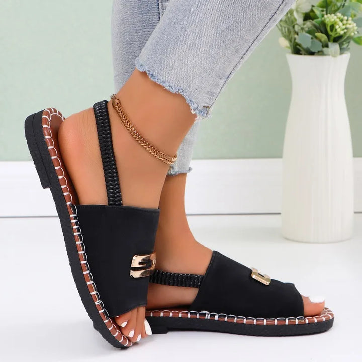 VIVIANA | COZY COMFORT ORTHOPEDIC WEDGE HEEL SANDALS