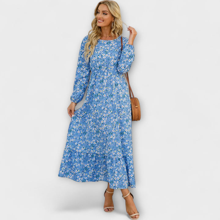 ELINA | ELEGANT BOHO MAXI DRESS
