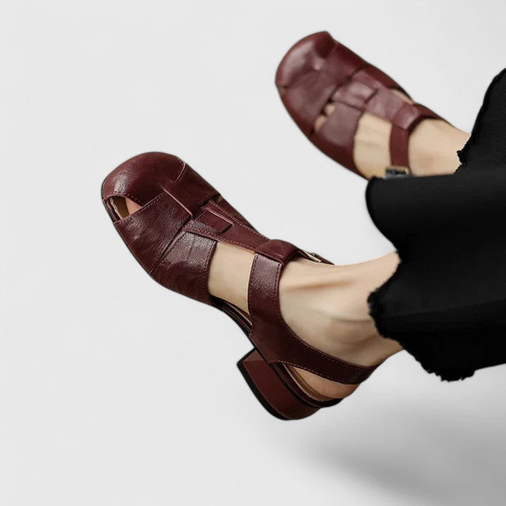 MONIQUE | ELEGANT LEATHER SANDALS