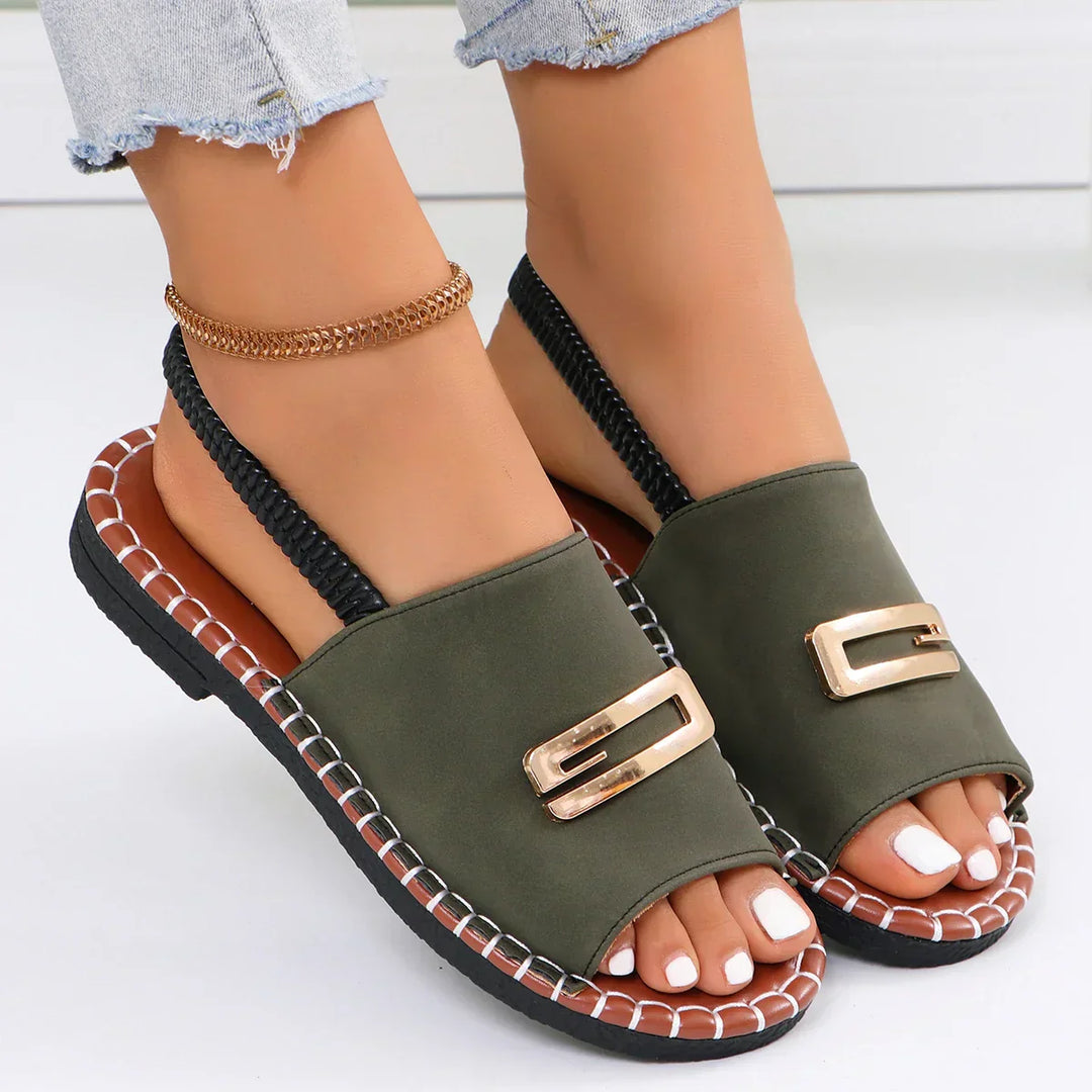 VIVIANA | COZY COMFORT ORTHOPEDIC WEDGE HEEL SANDALS
