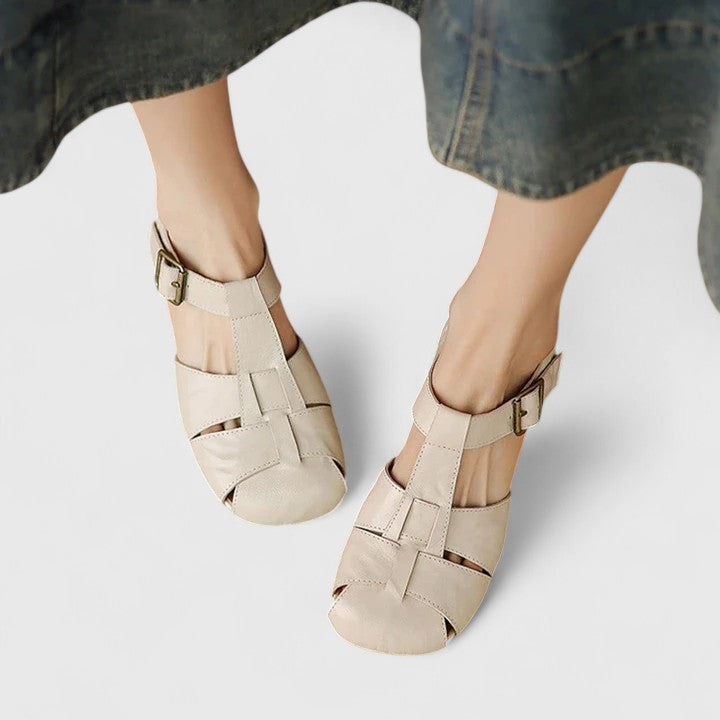 MONIQUE | ELEGANT LEATHER SANDALS