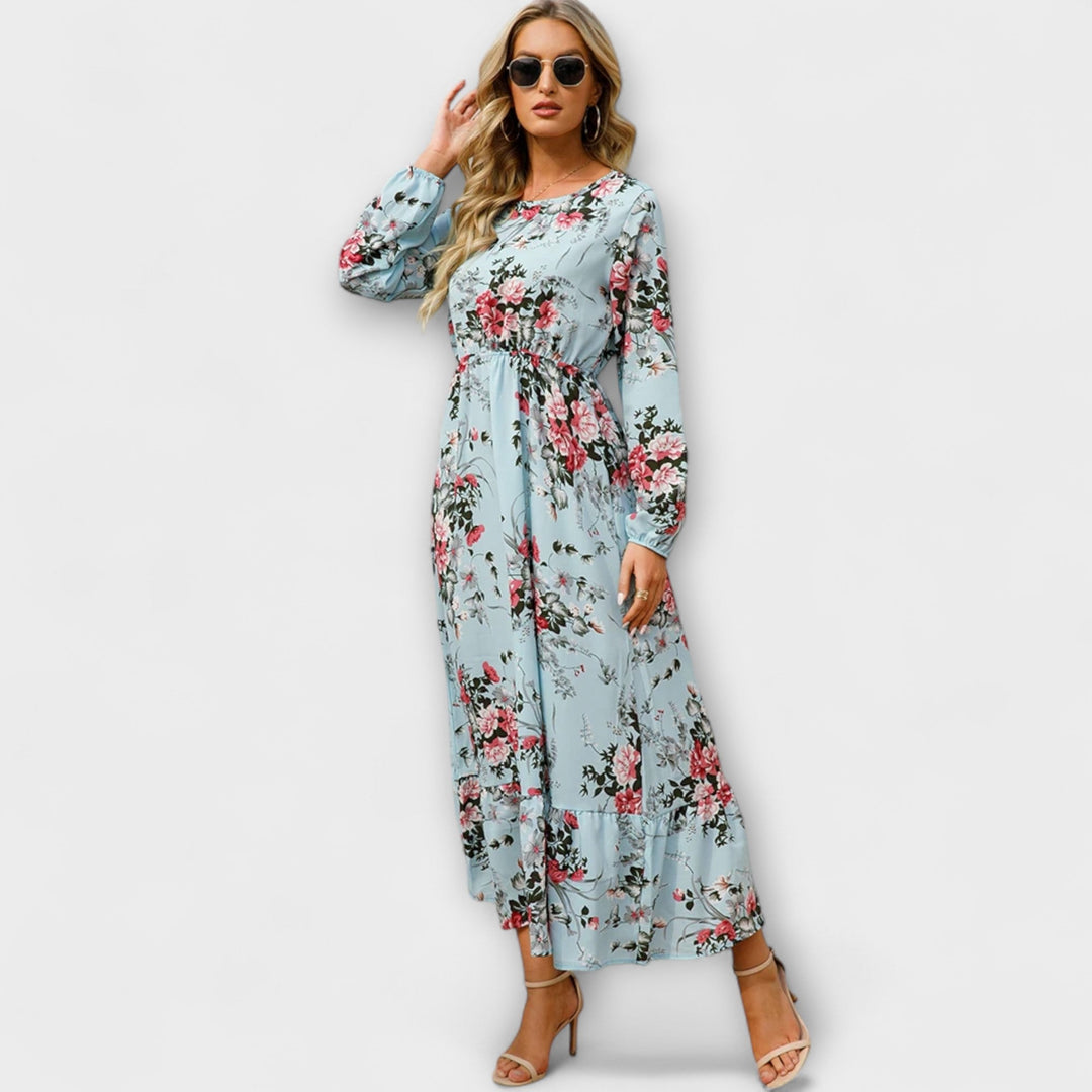 ELINA | ELEGANT BOHO MAXI DRESS