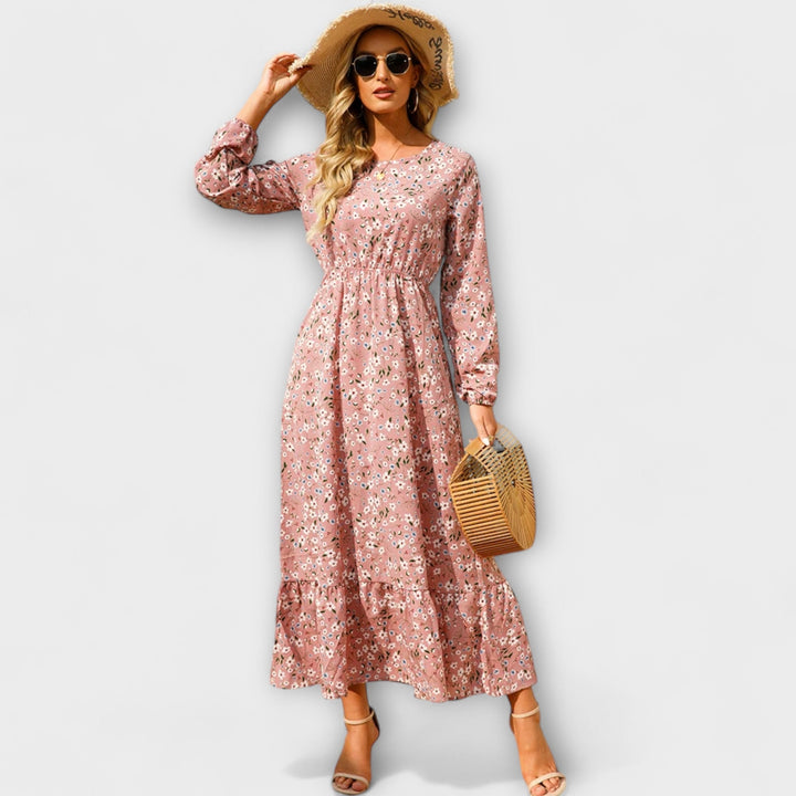 ELINA | ELEGANT BOHO MAXI DRESS