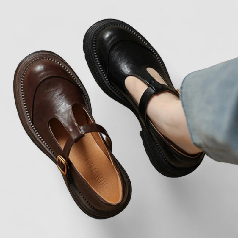 LUNA | ELEGANT ORTHOPEDIC T-BAR MARY JANE SHOES