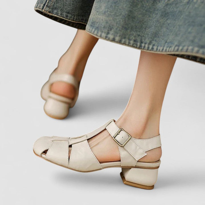 AMELIA | CHIC CHUNKY HEEL MARY JANE SHOES