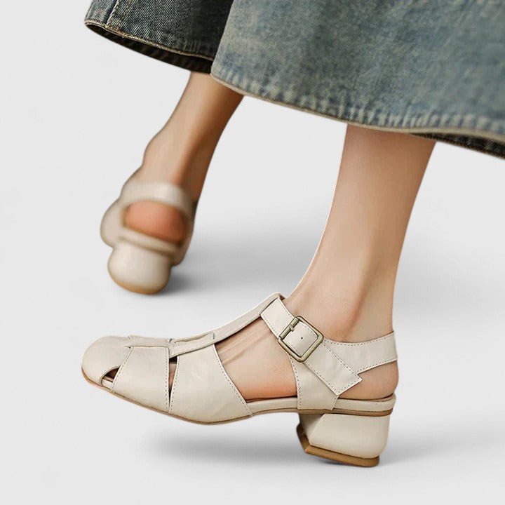 MONIQUE | ELEGANT LEATHER SANDALS