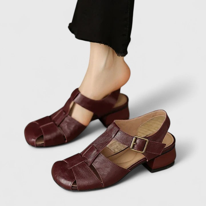 MONIQUE | ELEGANT LEATHER SANDALS