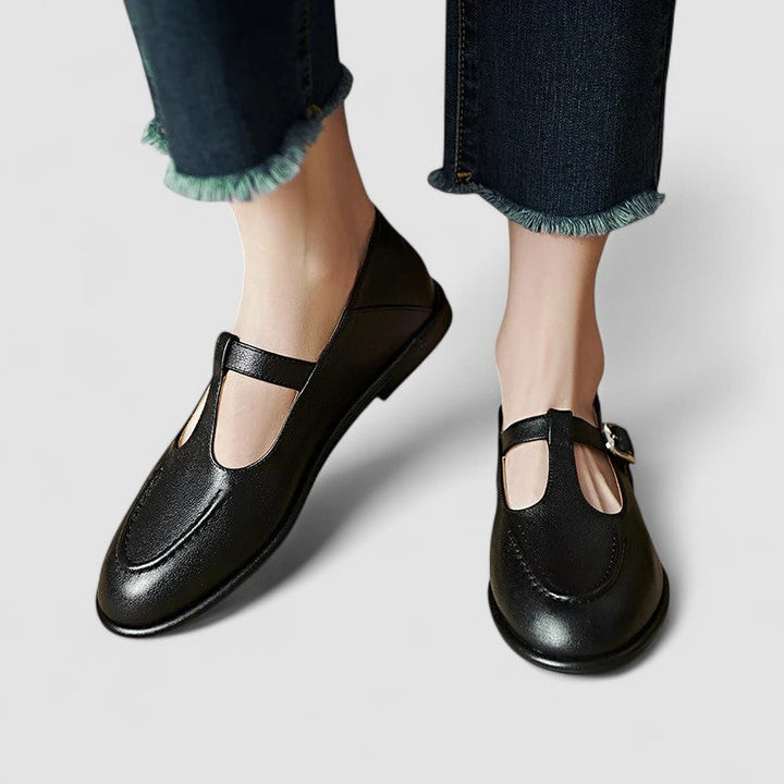 CAMILA | ELEGANT ORTHOPEDIC T-STRAP MARY JANE SHOES
