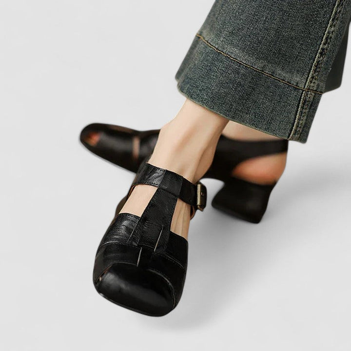 AMELIA | CHIC CHUNKY HEEL MARY JANE SHOES