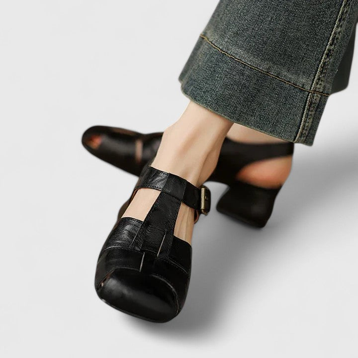 MONIQUE | ELEGANT LEATHER SANDALS