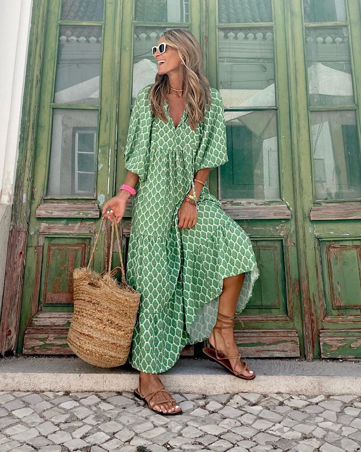 MARSHA | RELAXED BOHEMIAN LONG DRESS