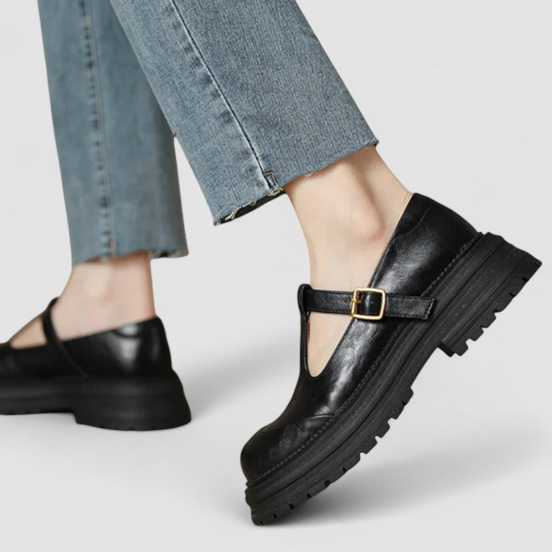 LUNA | ELEGANT ORTHOPEDIC T-BAR MARY JANE SHOES