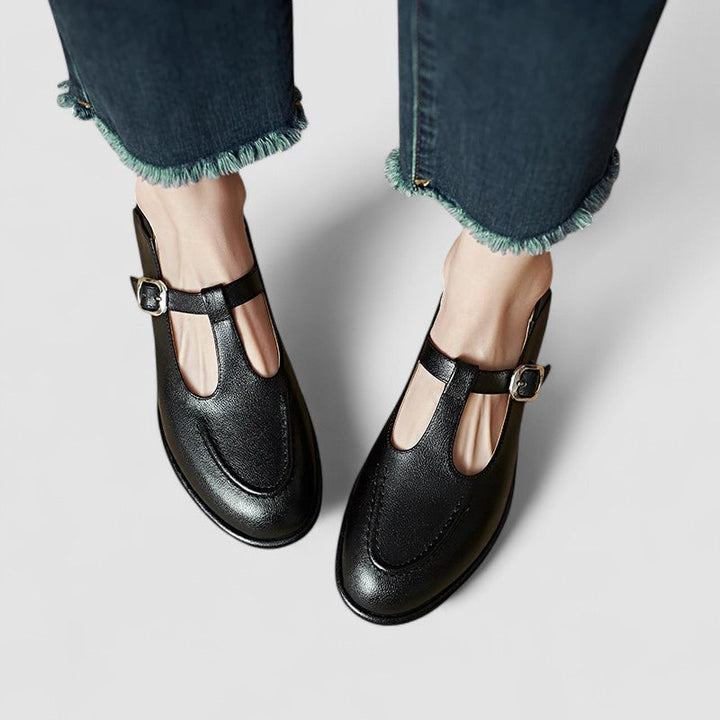 CAMILA | ELEGANT ORTHOPEDIC T-STRAP MARY JANE SHOES