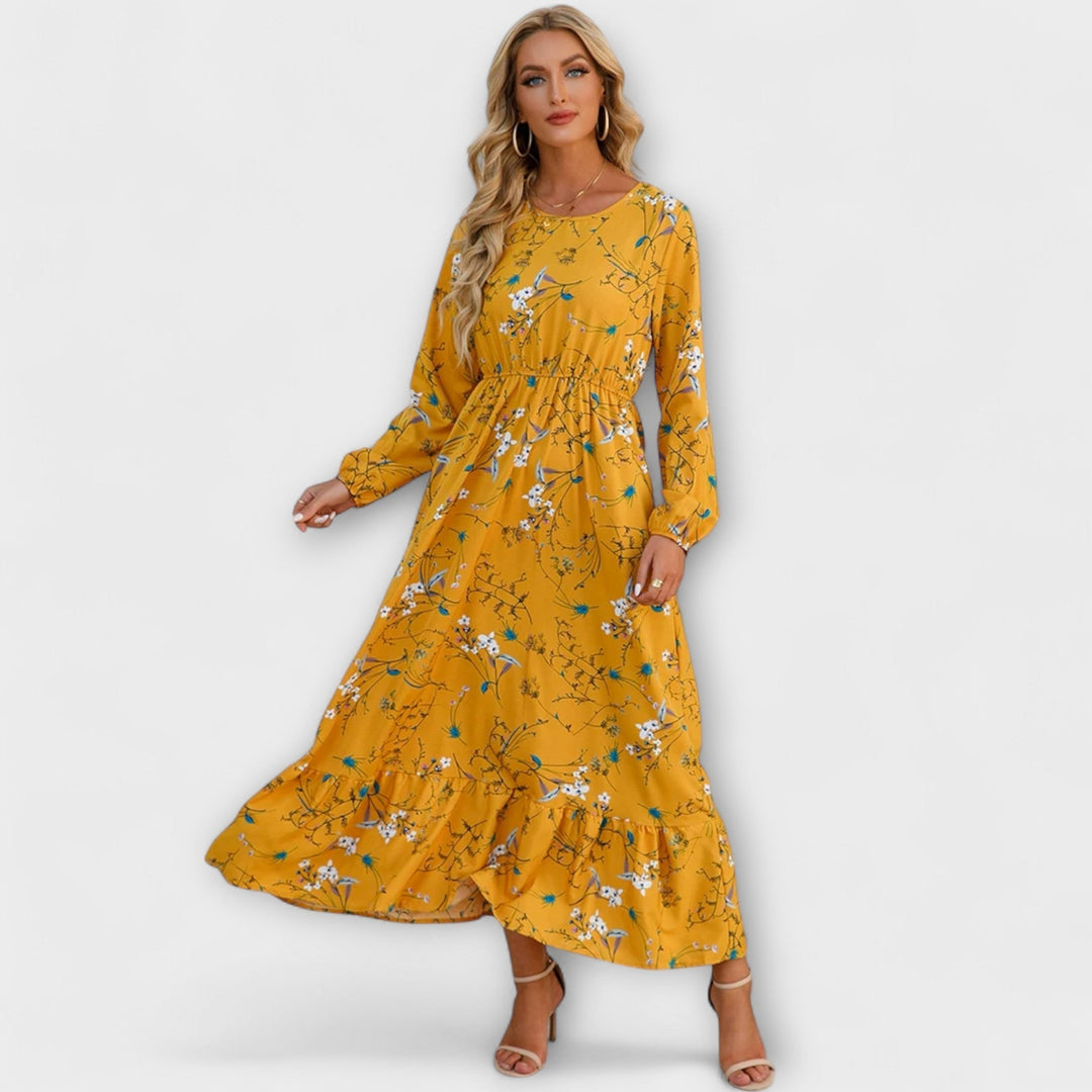 ELINA | ELEGANT BOHO MAXI DRESS